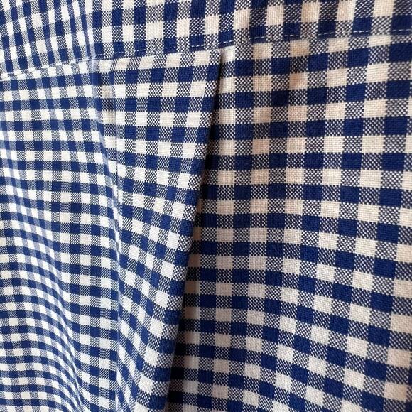 RALPH LAUREN Classic Fit Long Sleeve Gingham Checked Button Down Shirt XXL - Picture 12 of 16